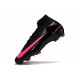 Nike Air Zoom Mercurial Superfly X Elite FG Cleat Black Pink