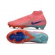 Nike Air Zoom Mercurial Superfly X Elite FG Cleat Pink Blue