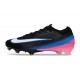 Nike Zoom Mercurial Vapor XVI Elite FG Black White Blue Pink