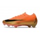 Nike Zoom Mercurial Vapor XVI Elite FG Orange Black Golden