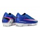 Nike Air Zoom Mercurial Vapor 16 Elite FG Blue Pink Silver
