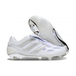 Adidas Predator Elite Foldover Tongue FG White Silver Met.