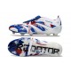 Adidas Predator Elite Foldover Tongue FG White Blue Red