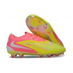 Nike Phantom 6 Low Cut Elite Firm Ground Yellow Pink