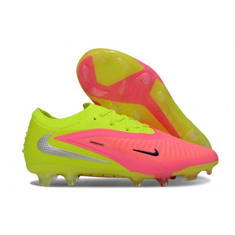 New Nike Phantom 6 Low Elite FG Pink Limelight