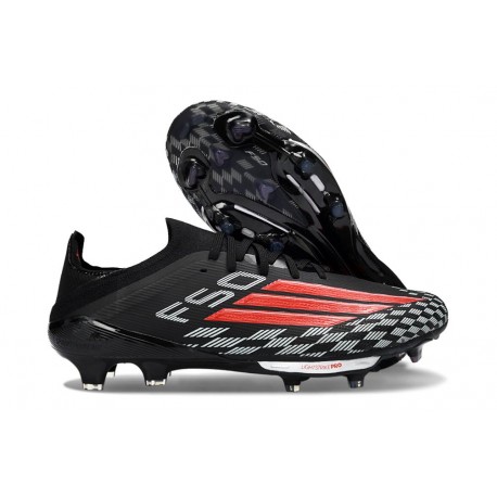 adidas F50 + FG Soccer Boots Black Red