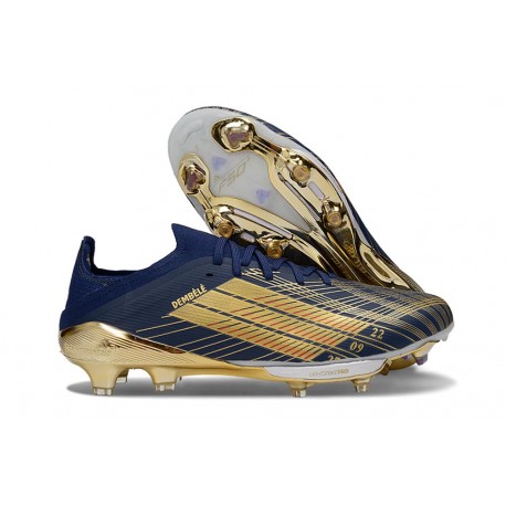 adidas F50 + FG Soccer Boots Black Gold