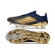 adidas F50+ Laceless FG Shoes Black Golden