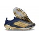 adidas F50+ Laceless FG Shoes Black Golden