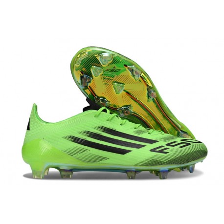 adidas F50 Elite FG Soccer Shoes Green Black