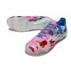 adidas F50 Elite FG Soccer Shoes White Blue Pink