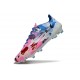 adidas F50 Elite FG Soccer Shoes White Blue Pink