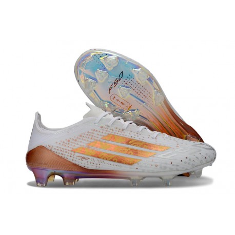 adidas F50 Elite FG Soccer Shoes White Golden