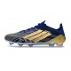 adidas F50 Elite FG Soccer Shoes Black Golden Blue