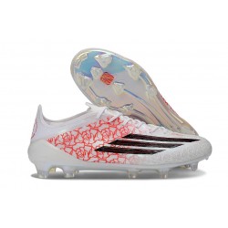 adidas F50 Elite FG Soccer Shoes White Red Black