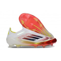 News adidas F50 Elite LL FG White Black Solar Yellow