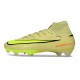 Nike Air Zoom Mercurial Superfly X Elite FG Cleat Limelight Volt Hyper Crimson