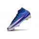 Nike Air Zoom Mercurial Superfly X Elite FG Cleat Racer Blue White