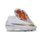 Nike Air Zoom Mercurial Superfly X Elite FG Cleat White Gold Blue