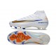 Nike Air Zoom Mercurial Superfly X Elite FG Cleat White Gold Blue