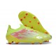 adidas F50 Elite FG Soccer Shoes Solar Yellow Red Silver