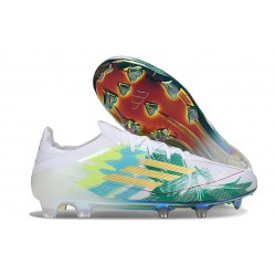 adidas F50 Elite FG Soccer Shoes Green White Gold