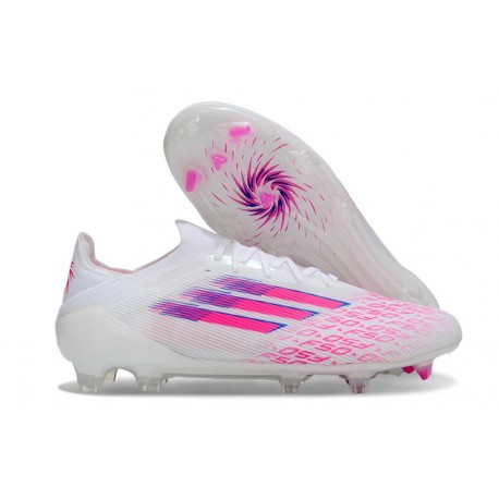 adidas F50 Elite FG Soccer Shoes Ftwr White Lucid Pink