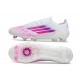 adidas F50 Elite FG Soccer Shoes Ftwr White Lucid Pink