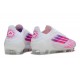 adidas F50 Elite FG Soccer Shoes Ftwr White Lucid Pink