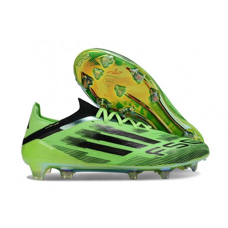 adidas F50 Elite FG Soccer Shoes Green Black