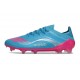 adidas F50 Elite FG Soccer Shoes X MESSI Flash Aqua Lucid Pink Lucid Cyan