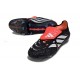 Adidas Predator 26 Elite FT FG Cleat Core Black Footwear White Vivid Red