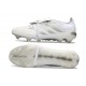 Adidas Predator 26 Elite FT FG Cleat White Silver