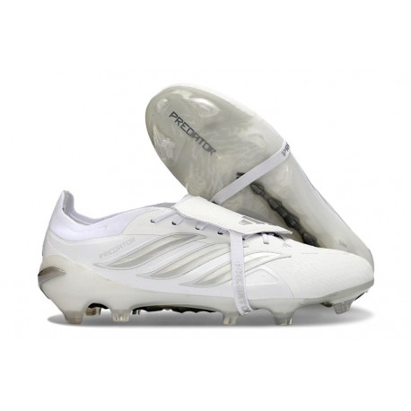 Adidas Predator 26 Elite FT FG Cleat White Silver