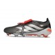Adidas Predator 26 Elite FT FG Finishers Steel - Iron Metal White Lucid Red