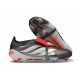 Adidas Predator 26 Elite FT FG Finishers Steel - Iron Metal White Lucid Red