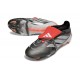 Adidas Predator 26 Elite FT FG Finishers Steel - Iron Metal White Lucid Red