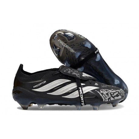 Adidas Predator 26 Elite FT FG Cleat Black Silver