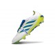Adidas Predator 26 Elite FT FG Cleat White Blue Yellow
