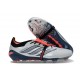 Adidas Predator 26 Elite FT FG Cleat White Black Crimson