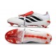 Adidas Predator 26 Elite FT FG Cleat White Black Red