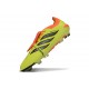 Adidas Predator 26 Elite FT FG Cleat Yellow Black Crimson