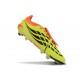 Adidas Predator 26 Elite FT FG Cleat Yellow Black Crimson