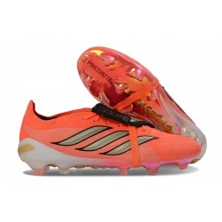 Adidas Predator 26 Elite FT FG Cleat Crimson Golden
