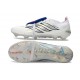 Adidas Predator 26 Elite FT FG Cleat White Silver Blue