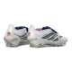 Adidas Predator 26 Elite FT FG Cleat White Silver Blue