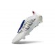 Adidas Predator 26 Elite FT FG Cleat White Silver Blue