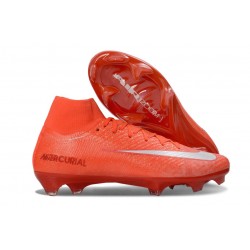Nike Mercurial Superfly 10 Elite FG Soccer Shoes Red White