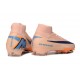 Nike Mercurial Superfly 10 Elite FG Soccer Shoes Orange Blue