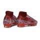 Nike Mercurial Superfly 10 Elite FG Soccer Shoes Red Safari Silver